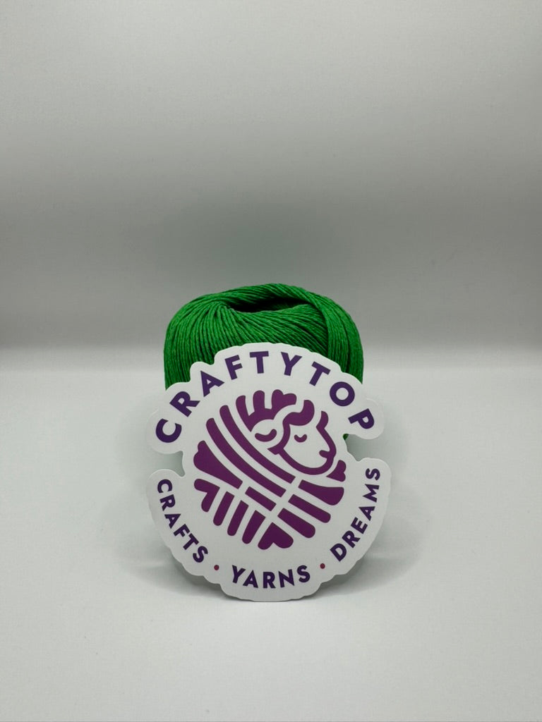 Craftytop™ Hemp Yarn – Green