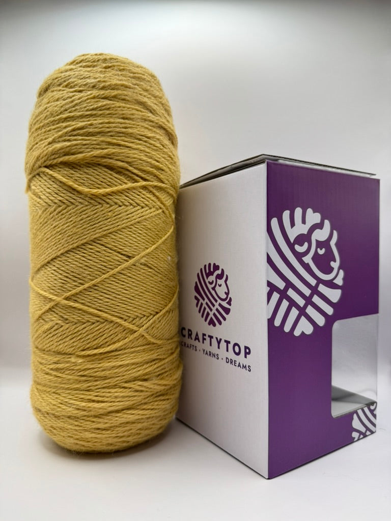 Craftytop™ Spun Yarn – Golden Sand