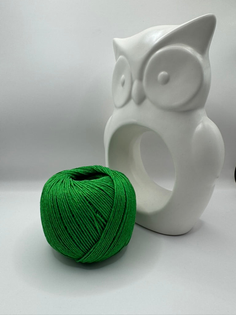 Craftytop™ Hemp Yarn – Green