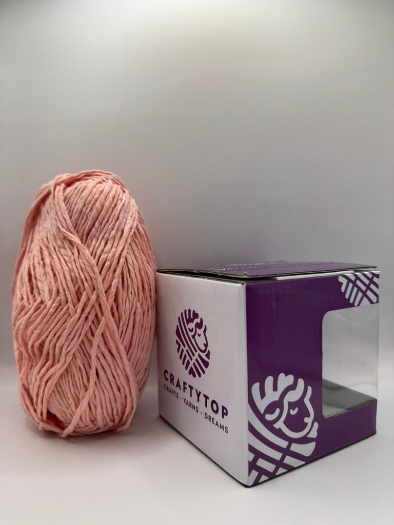Craftytop™ Twisted Yarn – Peach