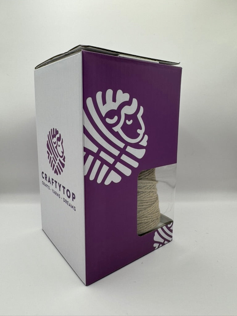 Craftytop™ Jute Yarn – Natural Beige
