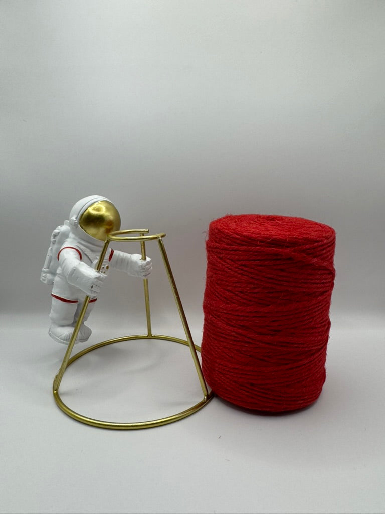 Craftytop™ Jute Yarn – Red