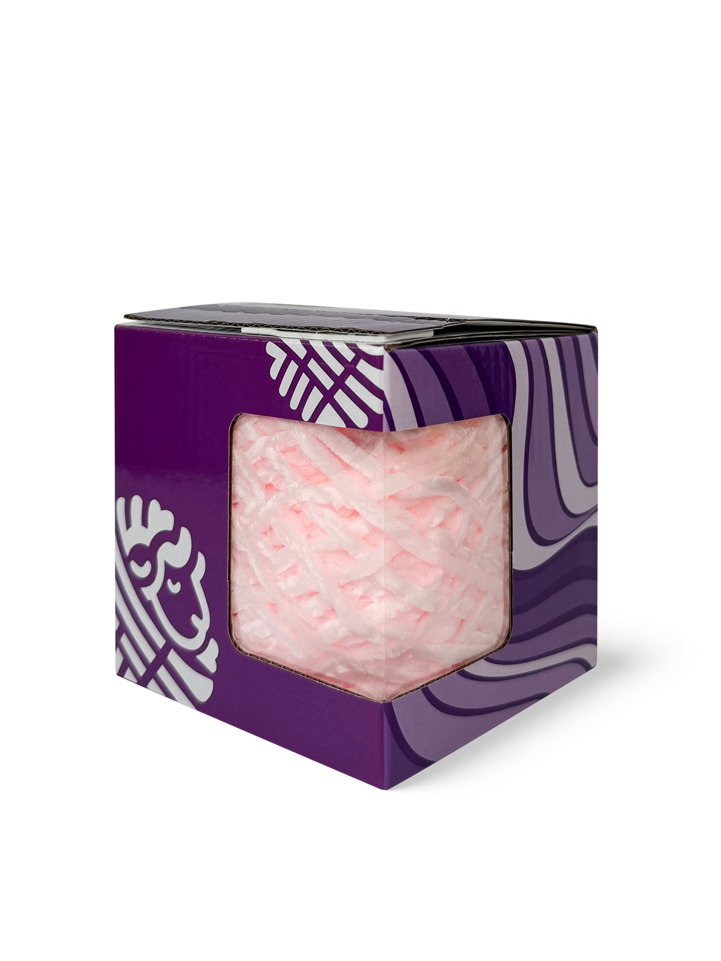 Worsted Baby Velvet Yarn - Pink Pulsar