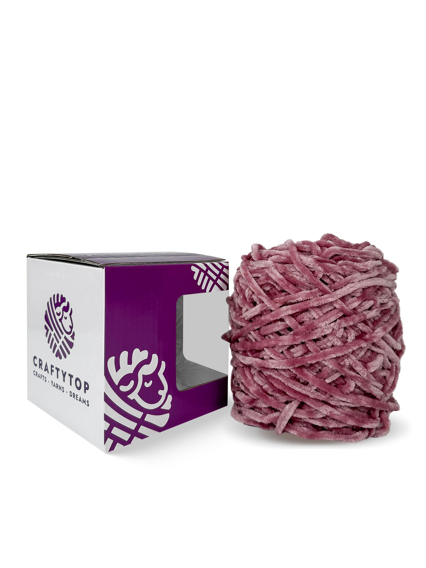 Worsted Baby Velvet Yarn - Lilac Moon