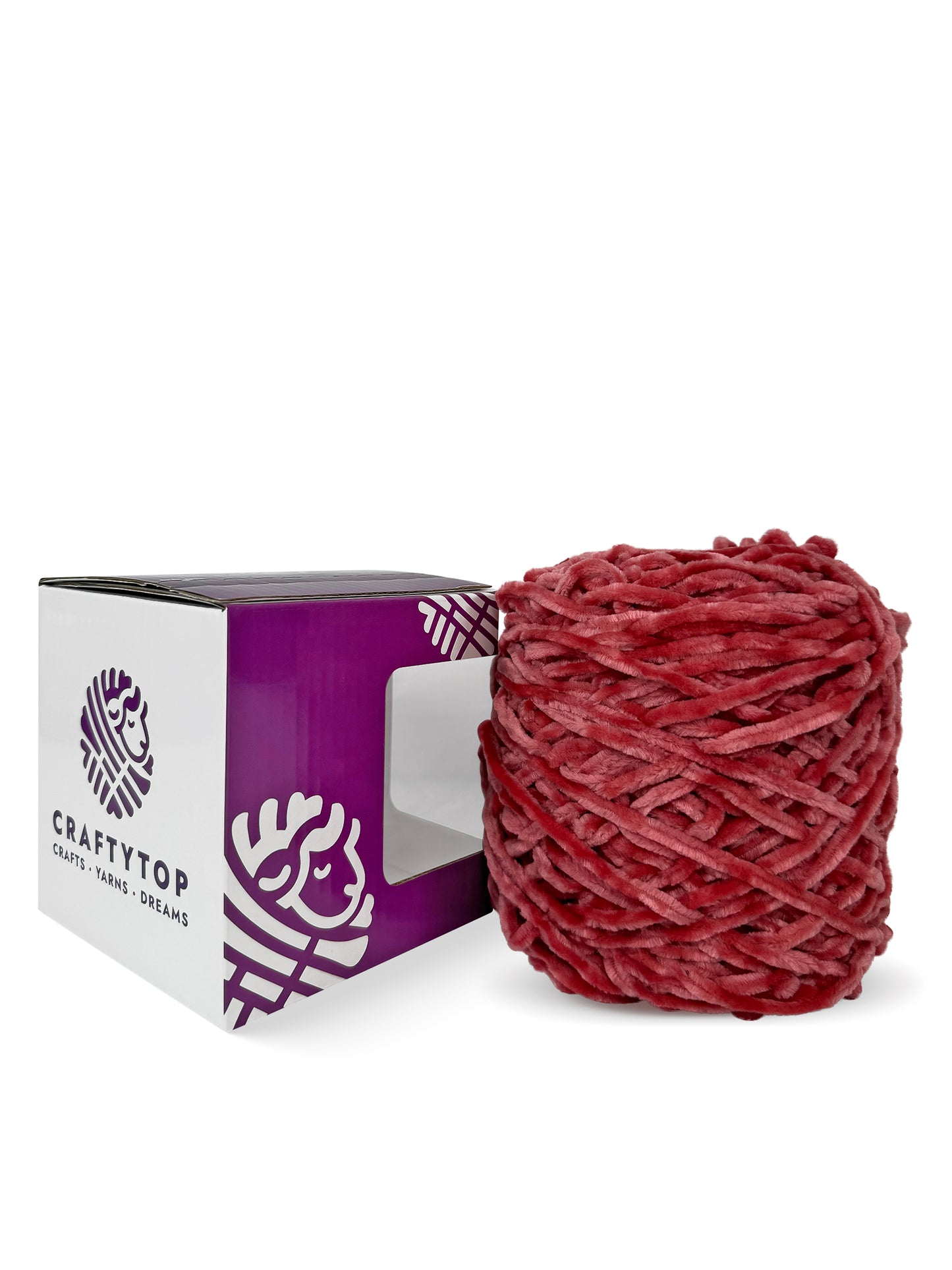 Worsted Baby Velvet Yarn - Mars Dust