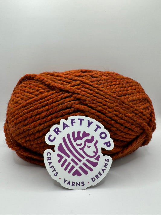 Craftytop™ Wool Yarn – Rust