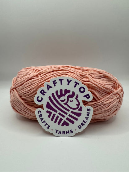 Craftytop™ Twisted Yarn – Peach