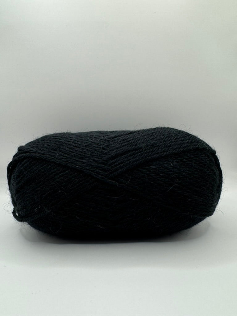 Craftytop™ Alpaca Wool Yarn – Jet Black