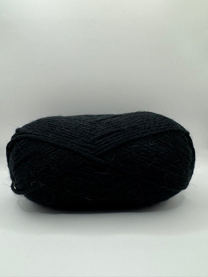 Craftytop™ Alpaca Wool Yarn – Jet Black
