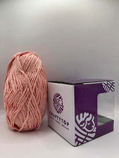 Craftytop™ Twisted Yarn – Peach
