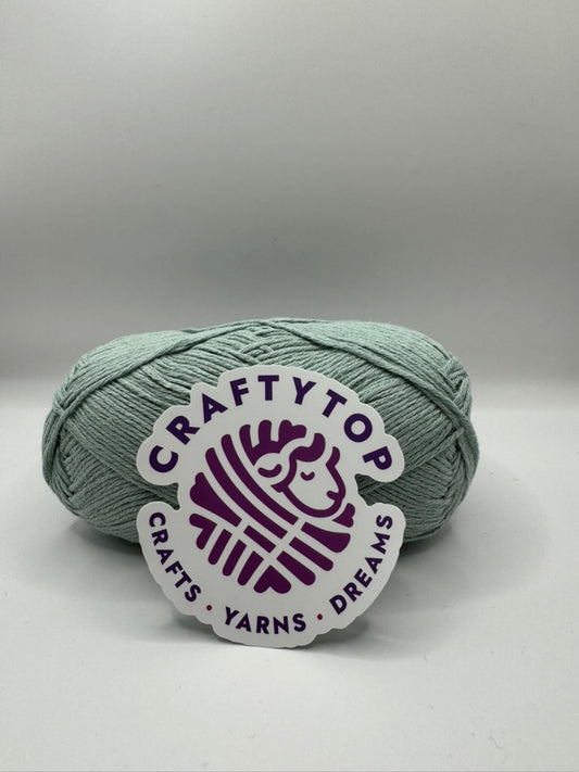 Craftytop™ Linen Yarn – Light Green