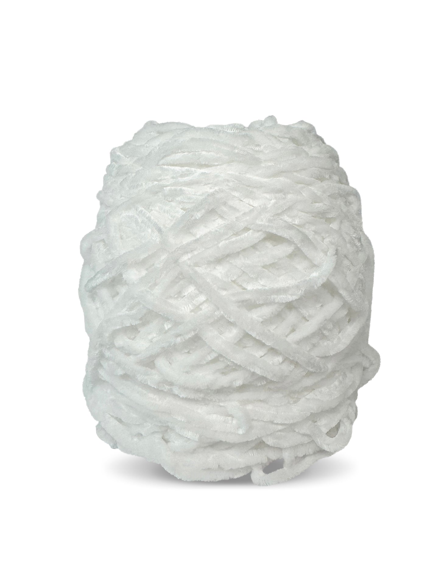 Worsted Baby Velvet Yarn - Starlight White