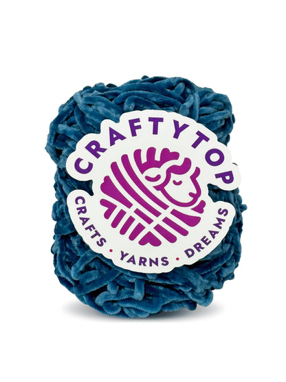 Worsted Baby Velvet Yarn - Neptune Light